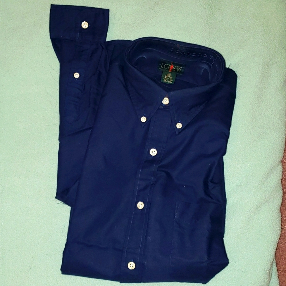 Jcrew long sleeve pocketed shirt